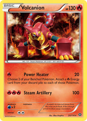 Volcanion (25/114) (Cracked Ice Holo) (Theme Deck Exclusive) [XY: Steam Siege] | Chromatic Games