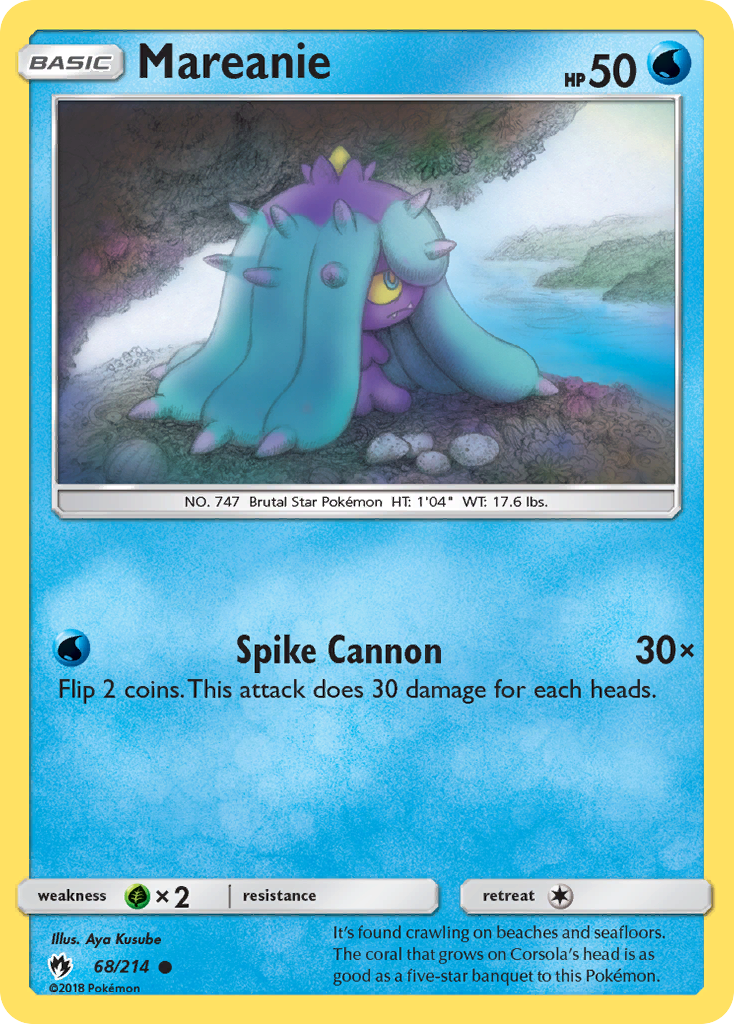Mareanie (68/214) [Sun & Moon: Lost Thunder] | Chromatic Games