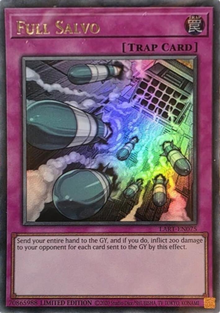 Full Salvo [LART-EN075] Ultra Rare | Chromatic Games