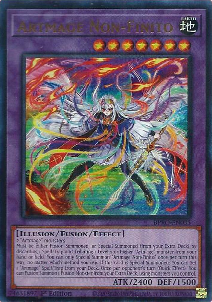 Artmage Non-Finito [BPRO-EN035] Ultra Rare | Chromatic Games