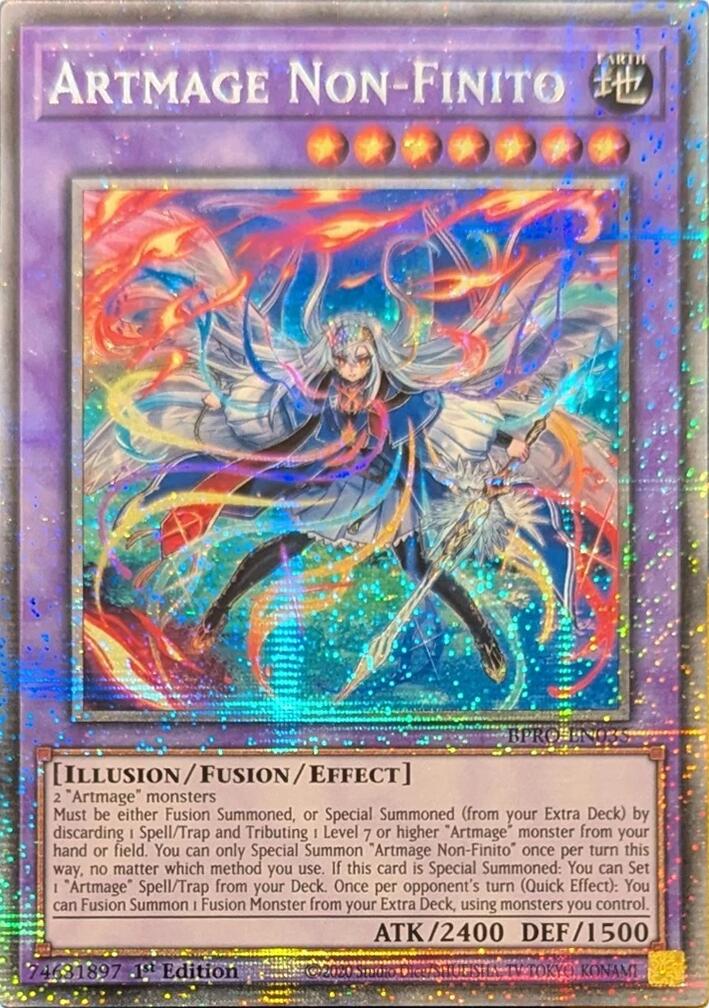 Artmage Non-Finito [BPRO-EN035] Starlight Rare | Chromatic Games