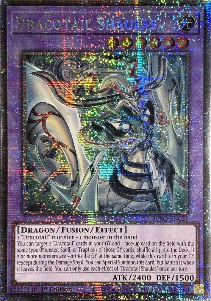 Dracotail Shaulas [BPRO-EN037] Starlight Rare | Chromatic Games