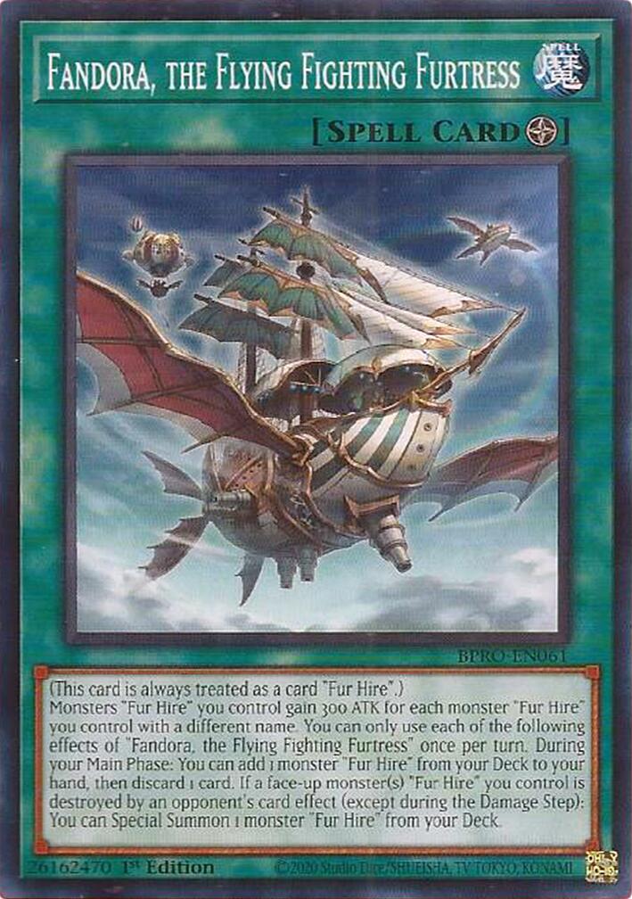 Fandora, the Flying Fighting Furtress [BPRO-EN061] Common | Chromatic Games