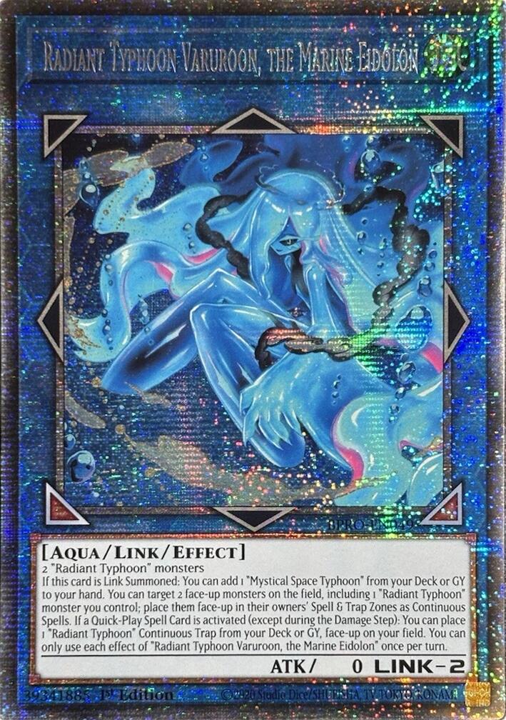 Radiant Typhoon Varuroon, the Marine Eidolon [BPRO-EN049] Starlight Rare | Chromatic Games