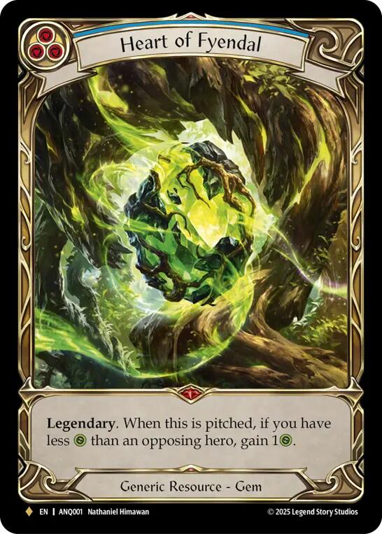 Heart of Fyendal [ANQ001] (Compendium of Rathe - Antiquity Pack) | Chromatic Games