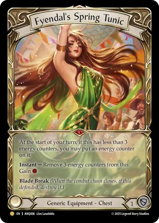 Fyendal's Spring Tunic [ANQ006] (Compendium of Rathe - Antiquity Pack)  Rainbow Foil | Chromatic Games