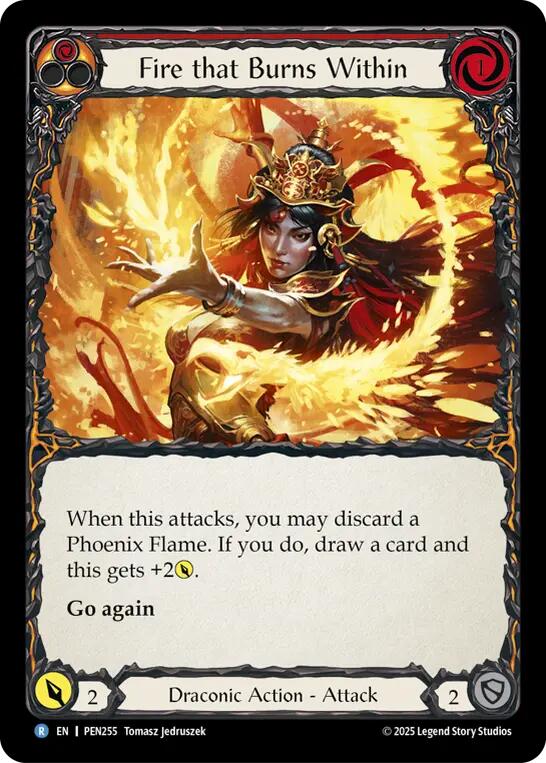 Fire that Burns Within [PEN255] (Compendium of Rathe) | Chromatic Games