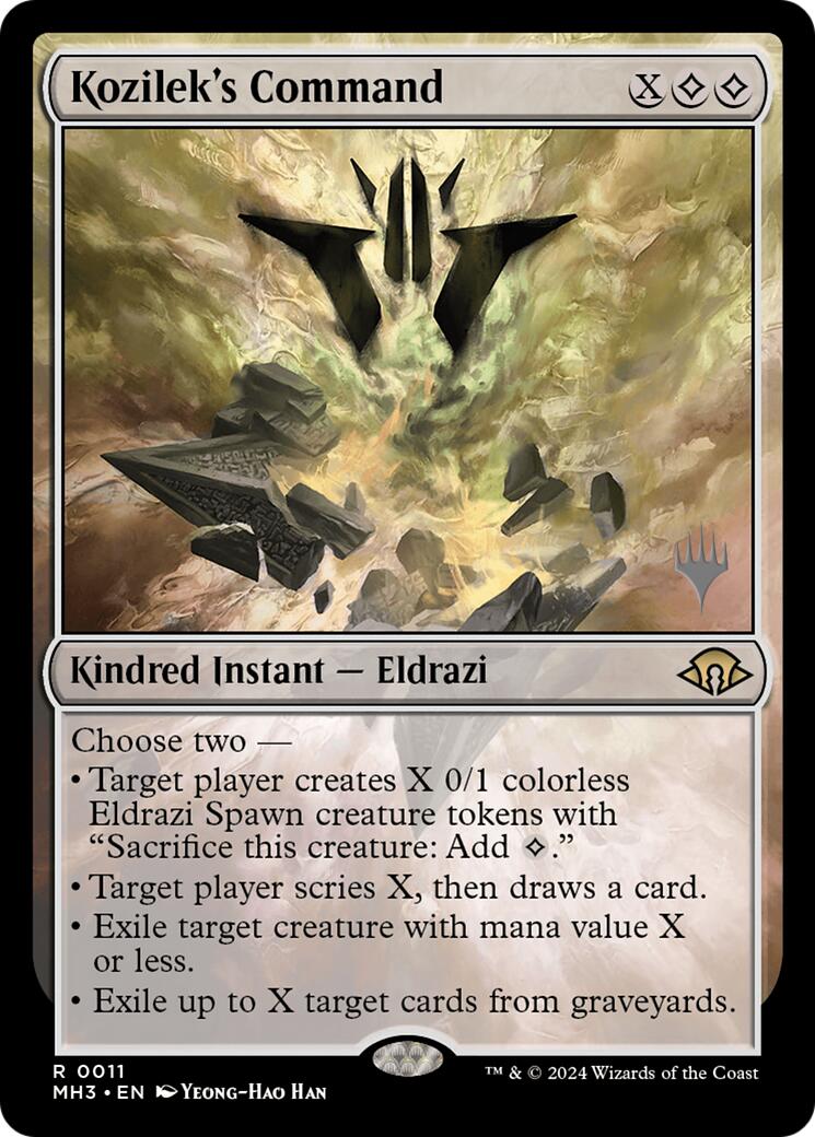 Kozilek's Command [Lorwyn Eclipsed Promos] | Chromatic Games