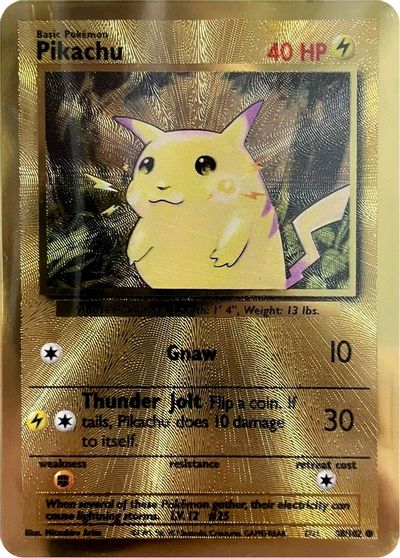 Pikachu (58/102) (Celebrations Metal Card) [Celebrations: 25th Anniversary] | Chromatic Games