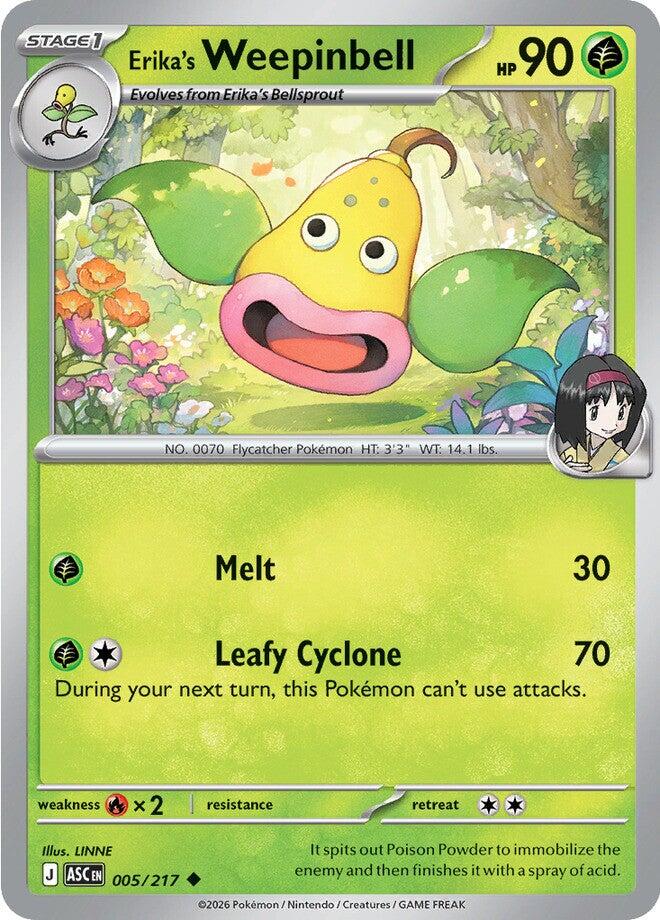Erika's Weepinbell (005/217) [Mega Evolution: Ascended Heroes] | Chromatic Games