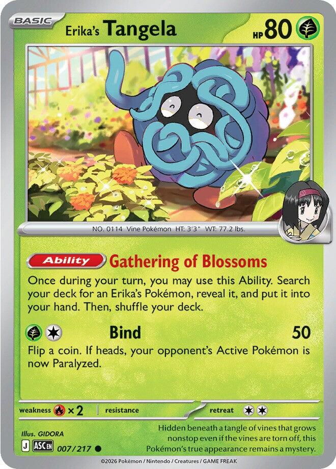 Erika's Tangela (007/217) [Mega Evolution: Ascended Heroes] | Chromatic Games