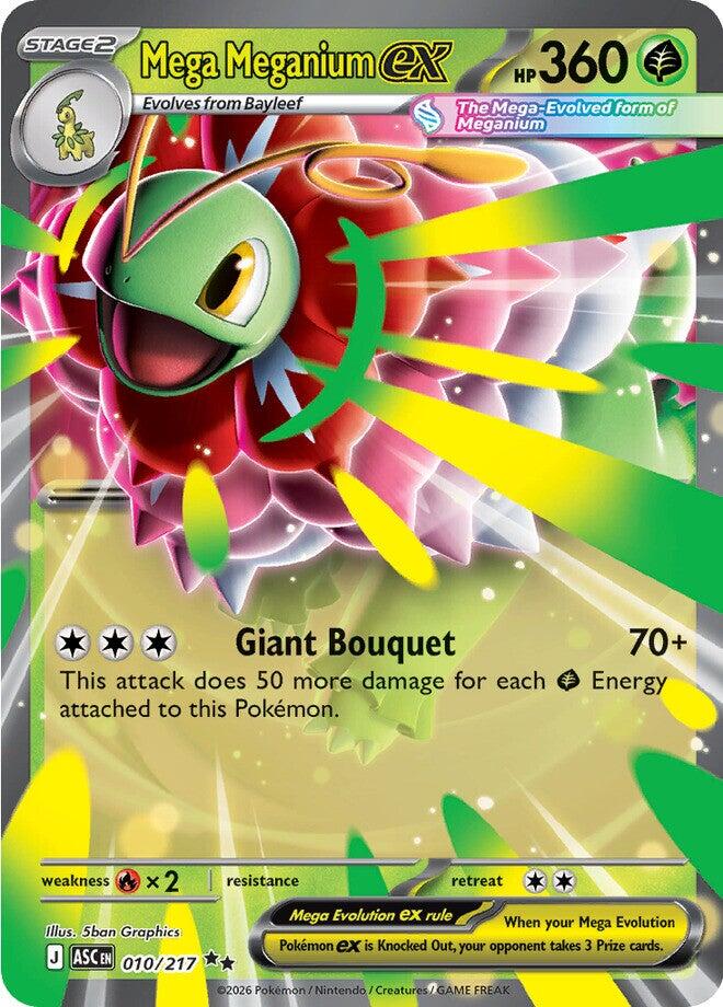 Mega Meganium ex (010/217) [Mega Evolution: Ascended Heroes] | Chromatic Games