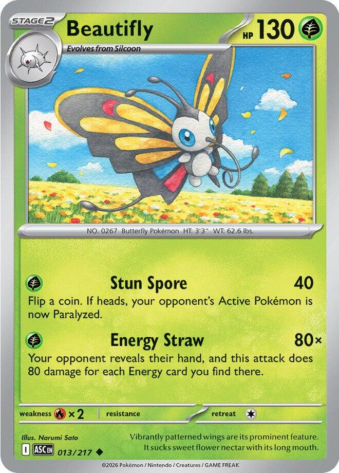 Beautifly (013/217) [Mega Evolution: Ascended Heroes] | Chromatic Games