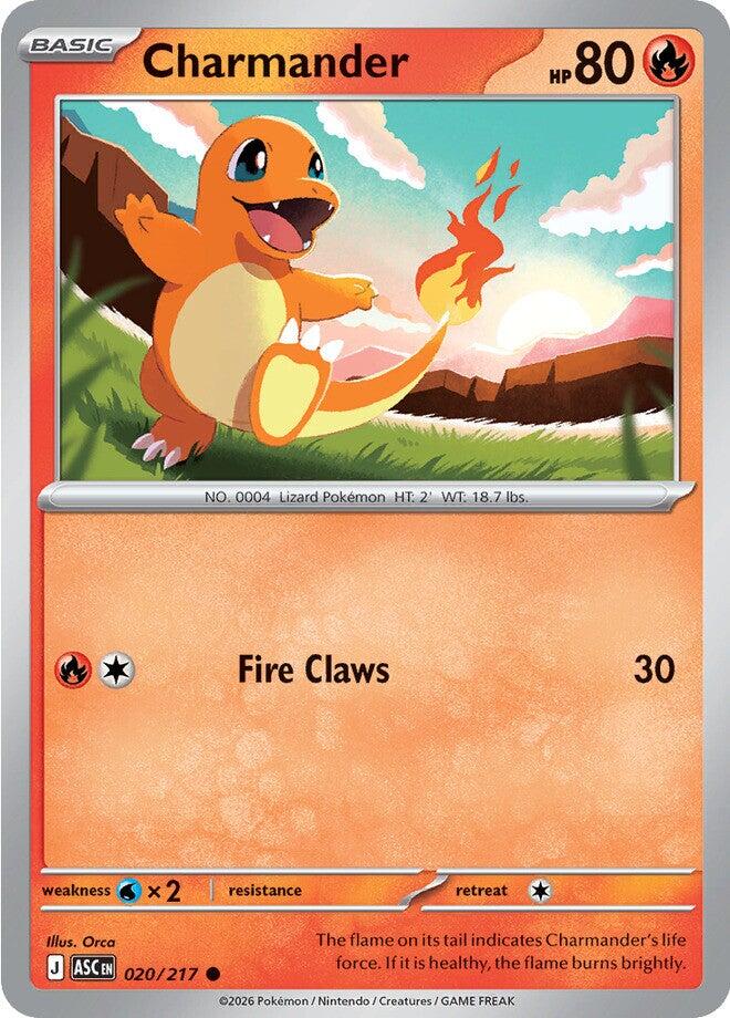 Charmander (020/217) [Mega Evolution: Ascended Heroes] | Chromatic Games