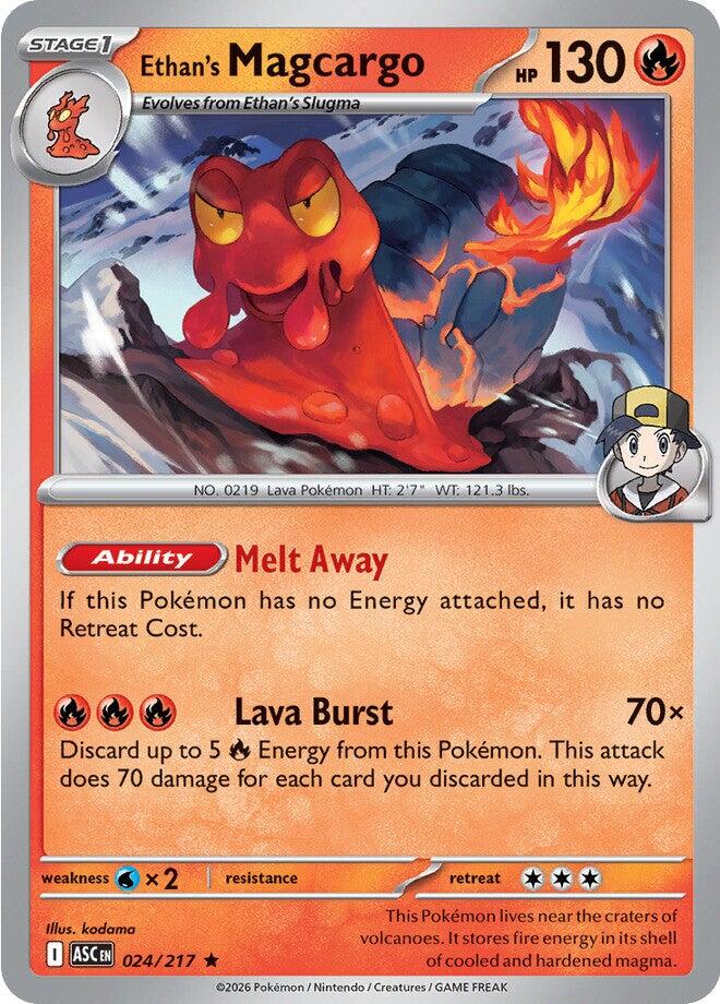 Ethan's Magcargo (024/217) [Mega Evolution: Ascended Heroes] | Chromatic Games