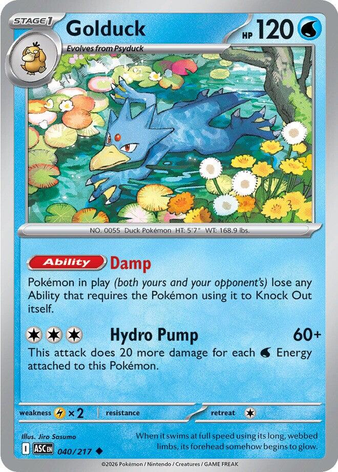 Golduck (040/217) [Mega Evolution: Ascended Heroes] | Chromatic Games