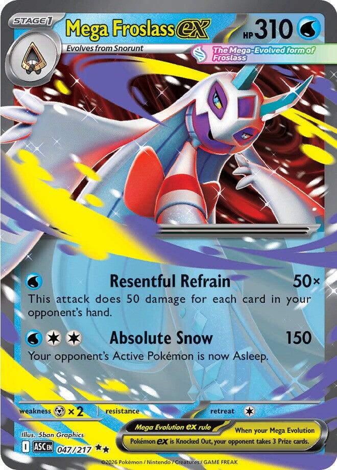 Mega Froslass ex (047/217) [Mega Evolution: Ascended Heroes] | Chromatic Games