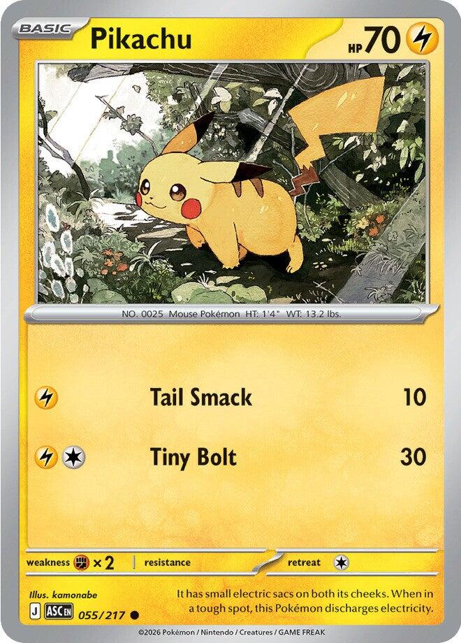 Pikachu (055/217) [Mega Evolution: Ascended Heroes] | Chromatic Games
