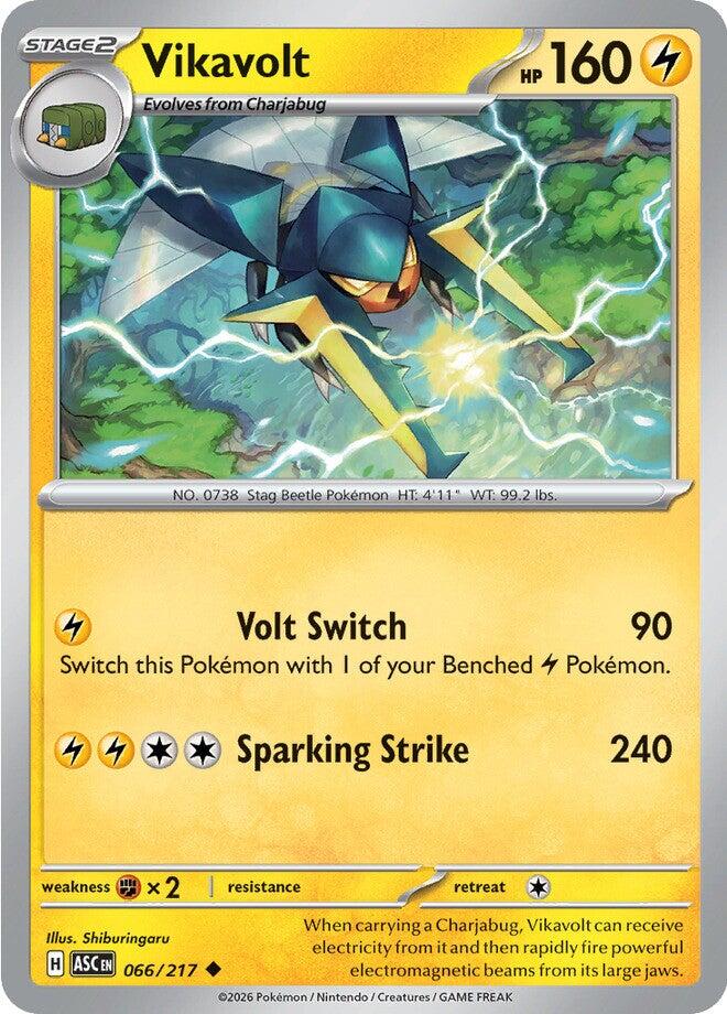 Vikavolt (066/217) [Mega Evolution: Ascended Heroes] | Chromatic Games
