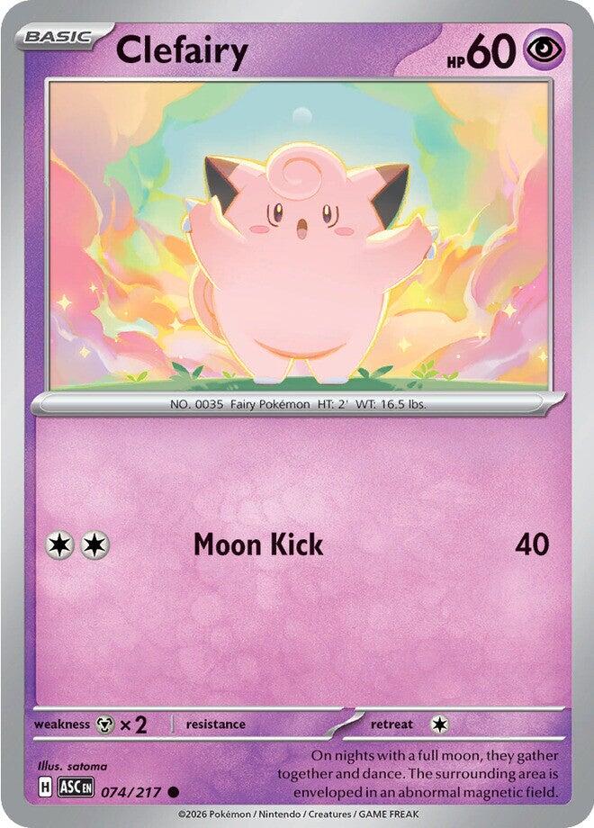Clefairy (074/217) [Mega Evolution: Ascended Heroes] | Chromatic Games