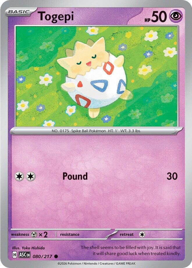 Togepi (080/217) [Mega Evolution: Ascended Heroes] | Chromatic Games