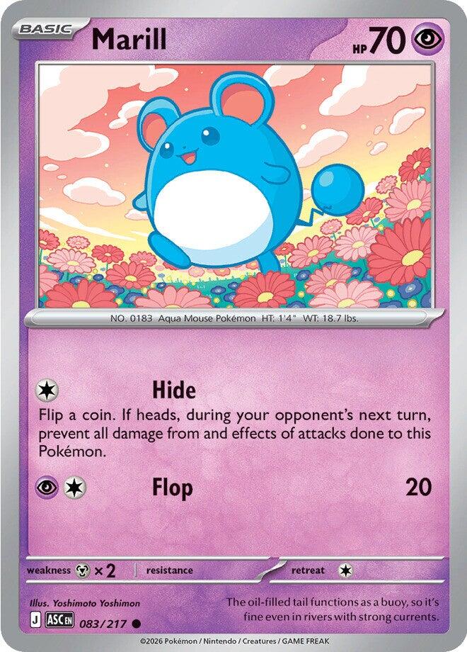 Marill (083/217) [Mega Evolution: Ascended Heroes] | Chromatic Games