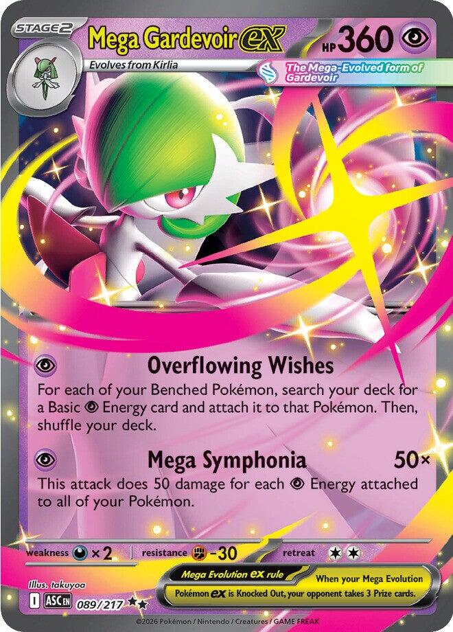 Mega Gardevoir ex (089/217) [Mega Evolution: Ascended Heroes] | Chromatic Games