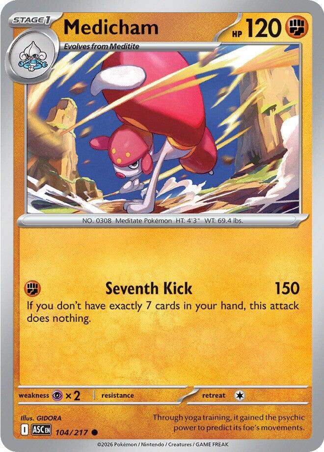 Medicham (104/217) [Mega Evolution: Ascended Heroes] | Chromatic Games