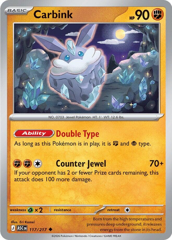 Carbink (117/217) [Mega Evolution: Ascended Heroes] | Chromatic Games