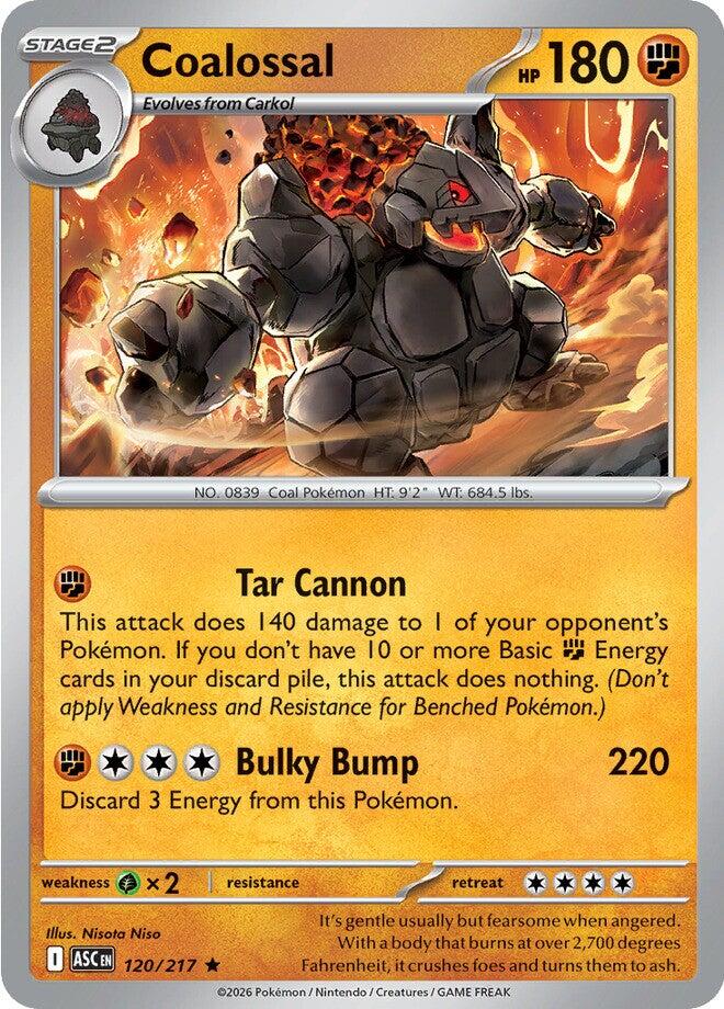 Coalossal (120/217) [Mega Evolution: Ascended Heroes] | Chromatic Games