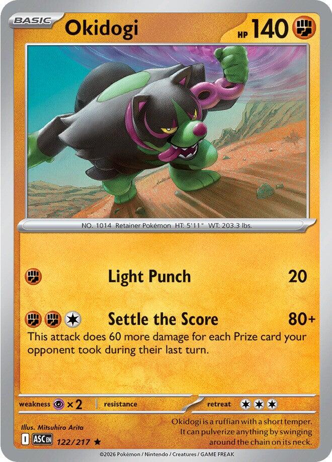 Okidogi (122/217) [Mega Evolution: Ascended Heroes] | Chromatic Games