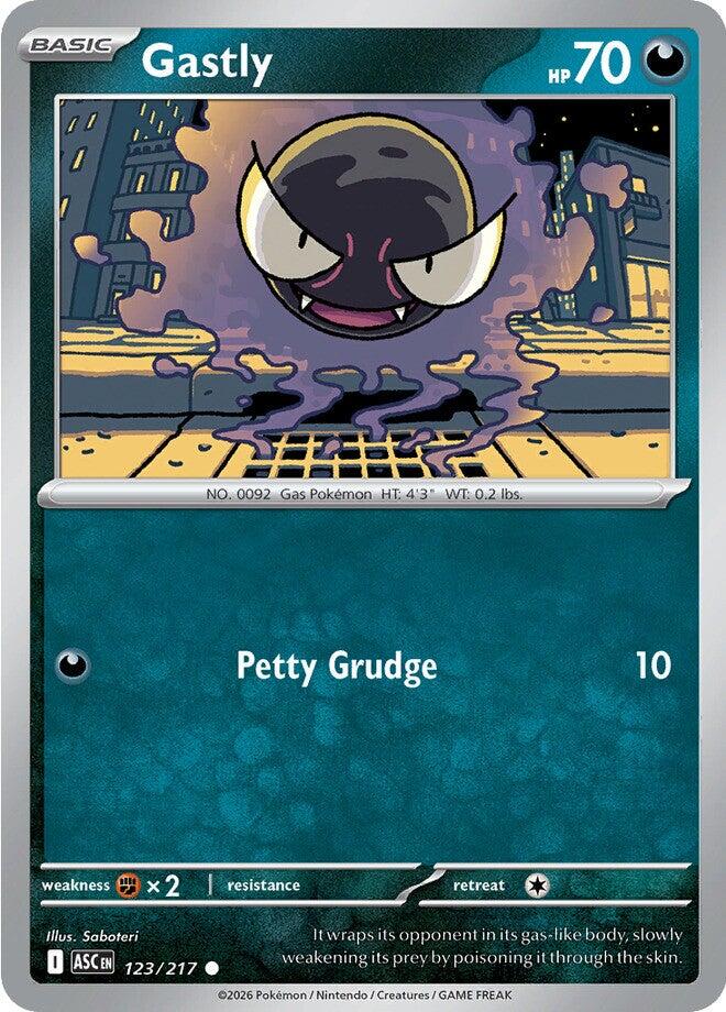 Gastly (123/217) [Mega Evolution: Ascended Heroes] | Chromatic Games