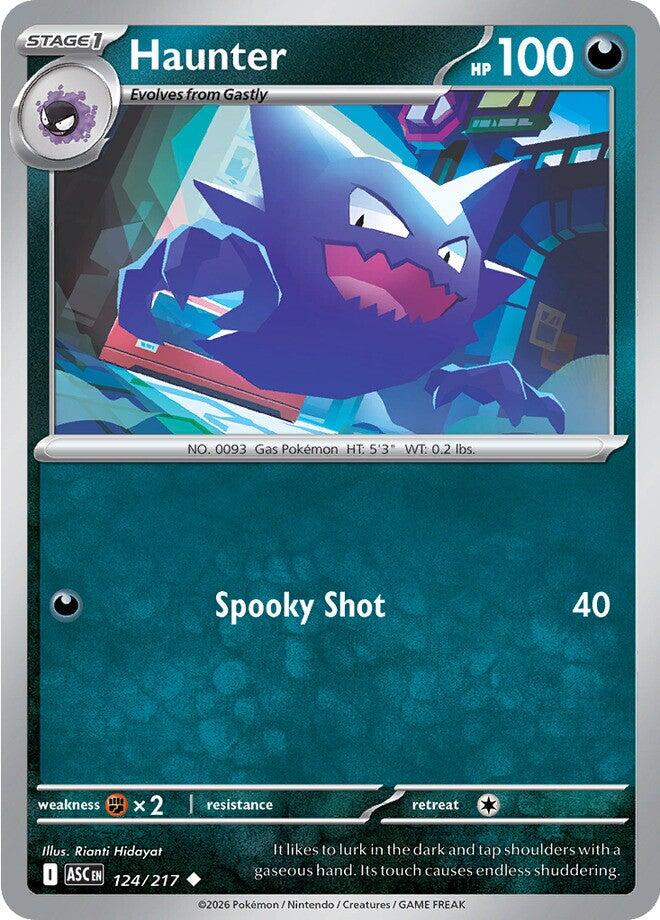 Haunter (124/217) [Mega Evolution: Ascended Heroes] | Chromatic Games