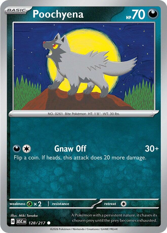 Poochyena (128/217) [Mega Evolution: Ascended Heroes] | Chromatic Games