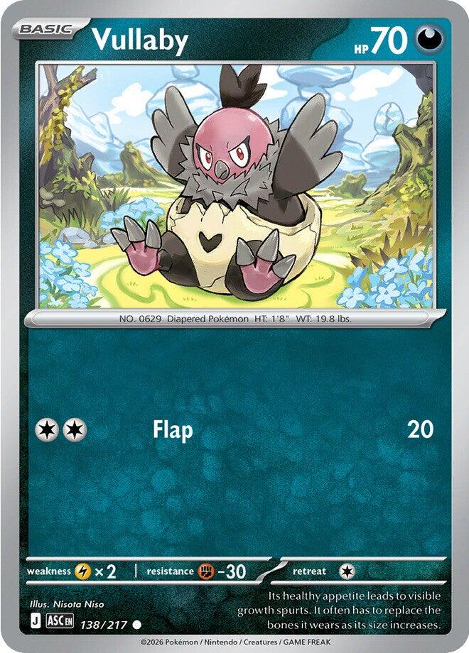 Vullaby (138/217) [Mega Evolution: Ascended Heroes] | Chromatic Games