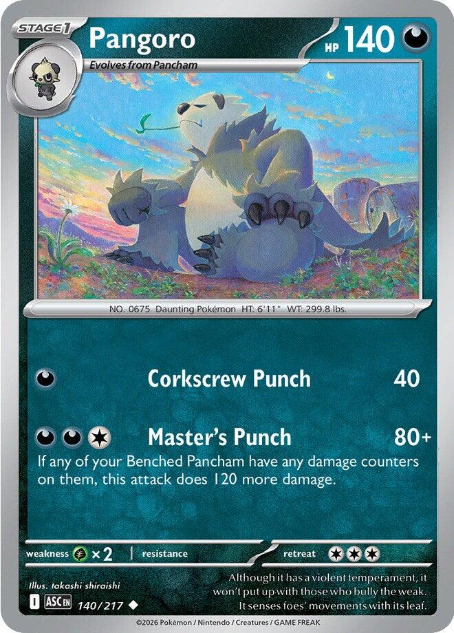 Pangoro (140/217) [Mega Evolution: Ascended Heroes] | Chromatic Games