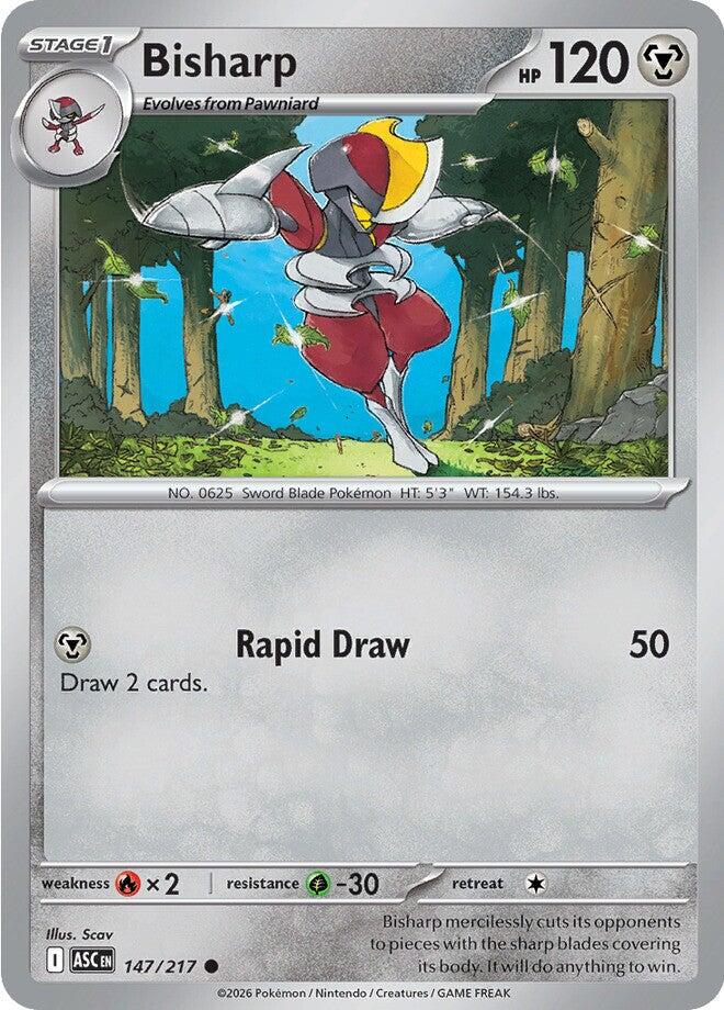 Bisharp (147/217) [Mega Evolution: Ascended Heroes] | Chromatic Games