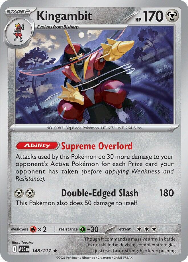 Kingambit (148/217) [Mega Evolution: Ascended Heroes] | Chromatic Games