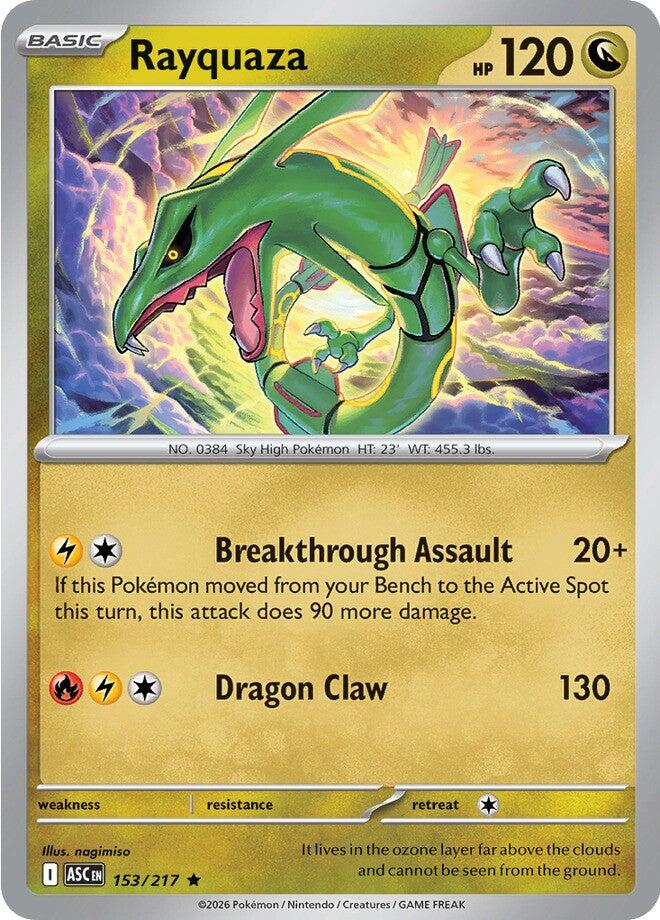 Rayquaza (153/217) [Mega Evolution: Ascended Heroes] | Chromatic Games