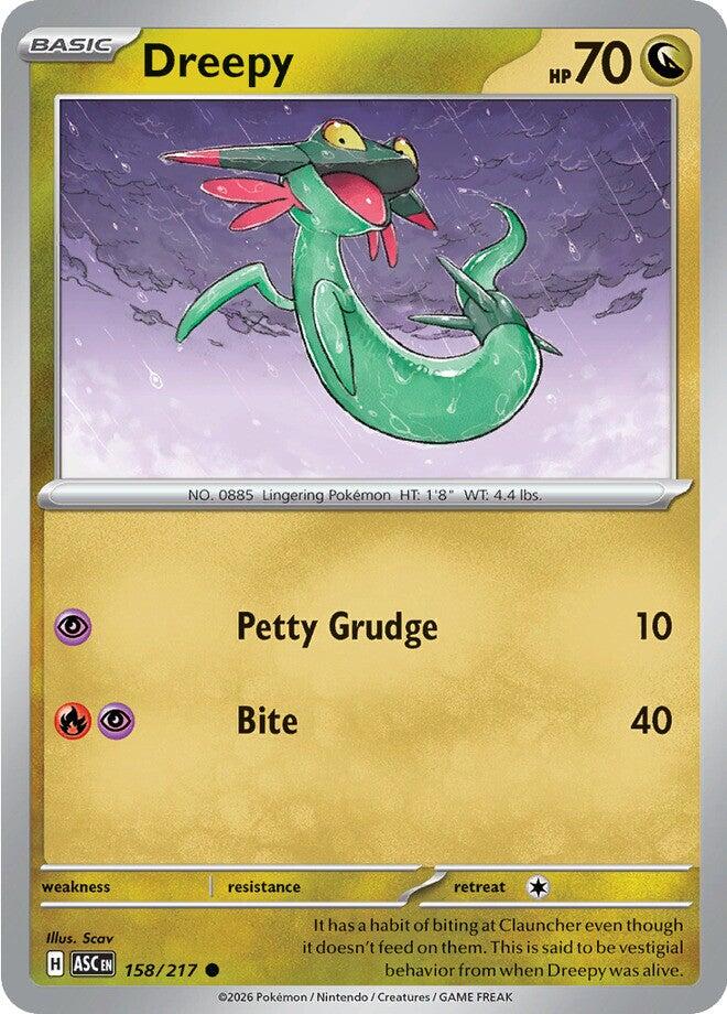 Dreepy (158/217) [Mega Evolution: Ascended Heroes] | Chromatic Games
