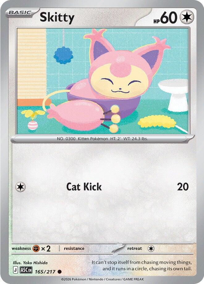 Skitty (165/217) [Mega Evolution: Ascended Heroes] | Chromatic Games