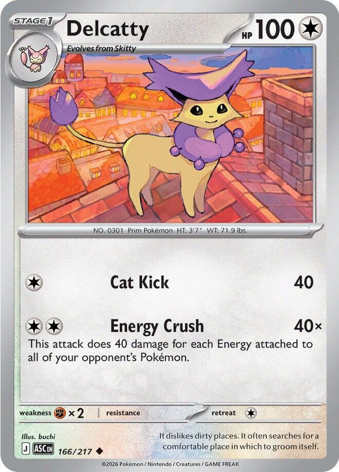 Delcatty (166/217) [Mega Evolution: Ascended Heroes] | Chromatic Games