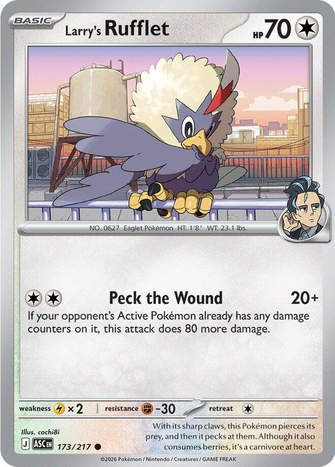 Larry's Rufflet (173/217) [Mega Evolution: Ascended Heroes] | Chromatic Games