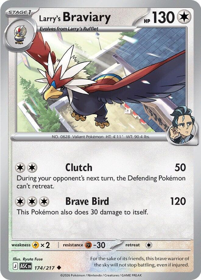 Larry's Braviary (174/217) [Mega Evolution: Ascended Heroes] | Chromatic Games