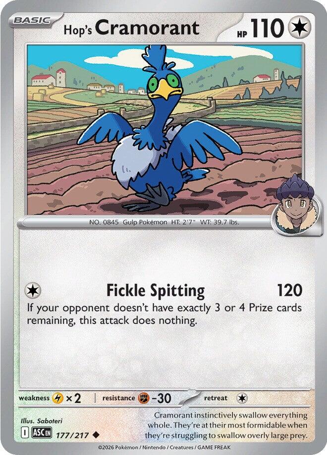 Hop's Cramorant (177/217) [Mega Evolution: Ascended Heroes] | Chromatic Games