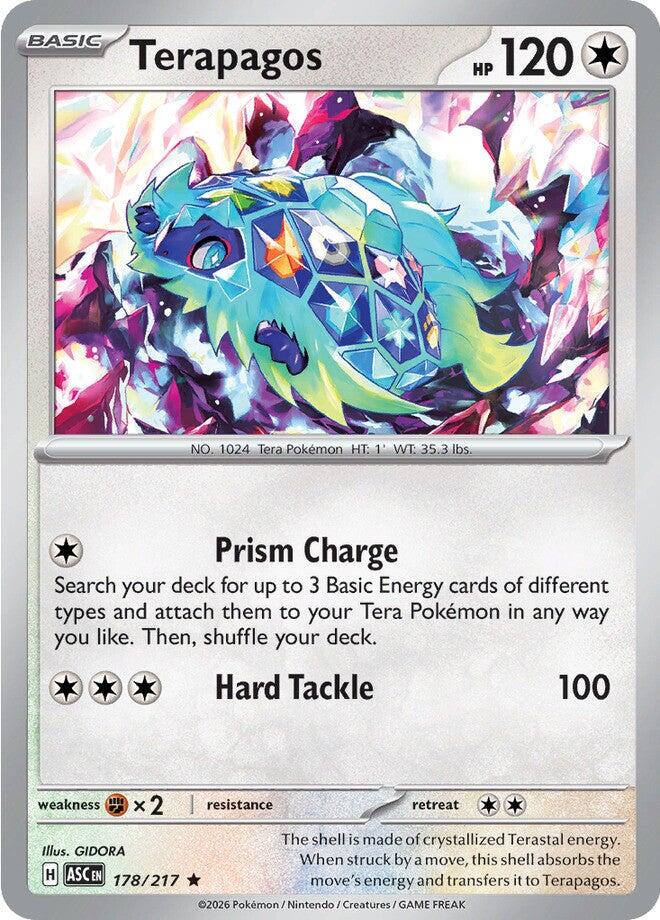 Terapagos (178/217) [Mega Evolution: Ascended Heroes] | Chromatic Games