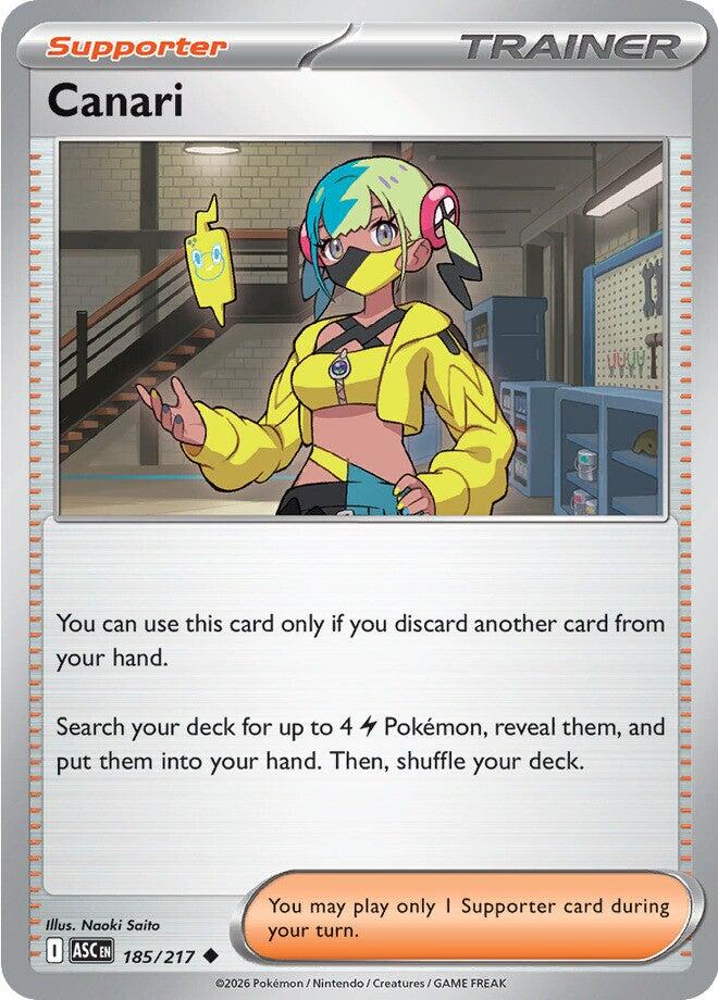 Canari (185/217) [Mega Evolution: Ascended Heroes] | Chromatic Games