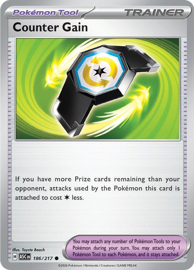 Counter Gain (186/217) [Mega Evolution: Ascended Heroes] | Chromatic Games