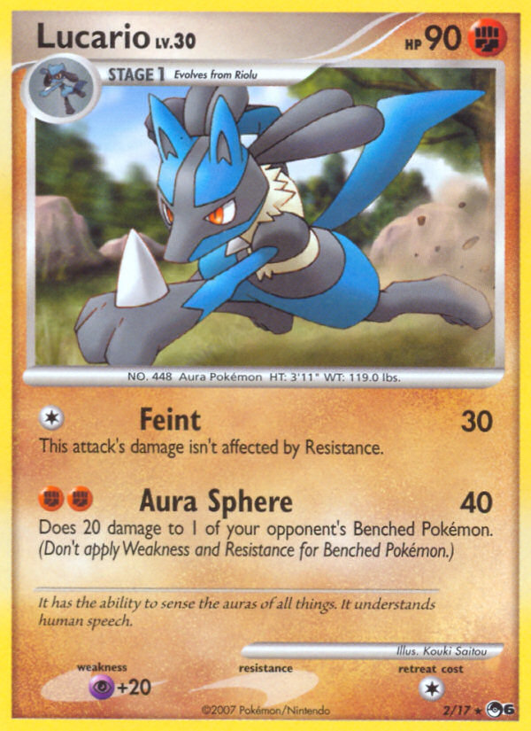 Lucario (2/17) [POP Series 6] | Chromatic Games