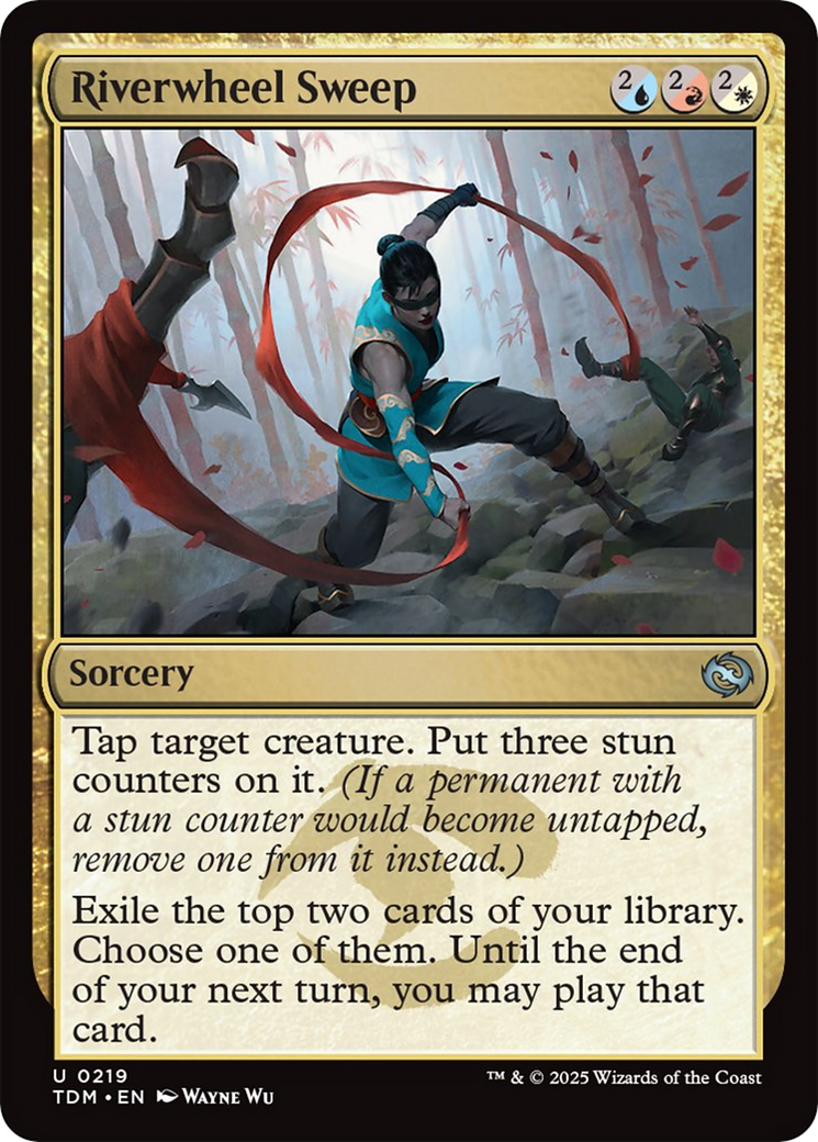 Riverwheel Sweep [Tarkir: Dragonstorm] | Chromatic Games